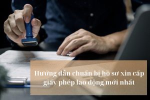 Hướng dẫn chuẩn bị hồ sơ xin cấp giấy phép lao động mới nhất 